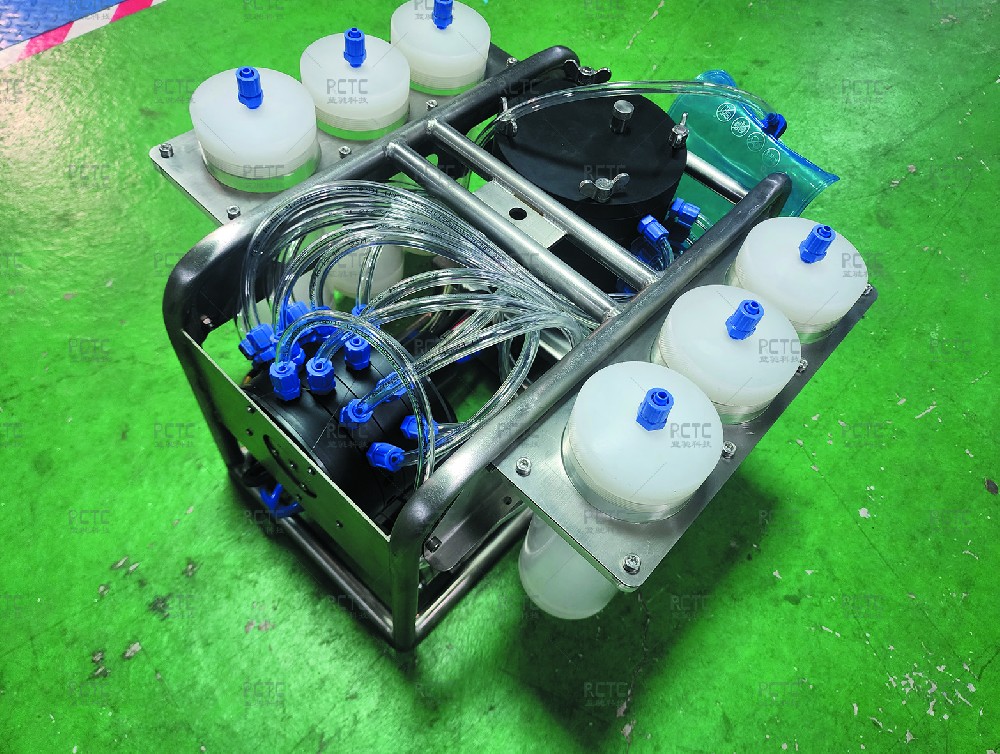 深海多通道过滤采水系统